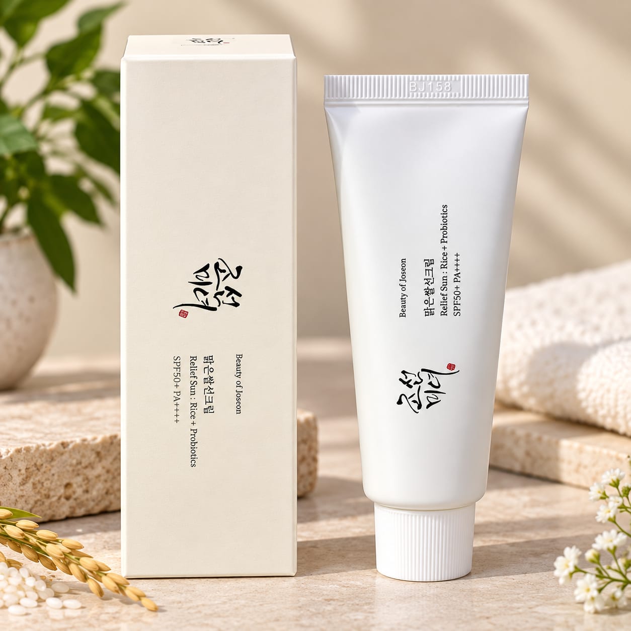 Beauty of Joseon Relief Sun: Rice + Probiotics Aqua Sunscreen SPF50+ PA++++